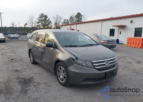2012 Honda Odyssey Ex-L из США, поврежденный, VIN 5FNRL5H62CB061537